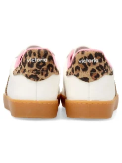 Discount VICTORIA Zapatilla deportiva casual print leopardo