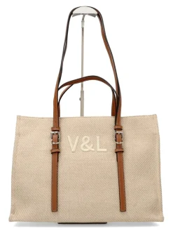 Outlet VICTORIO & LUCC Bolso shopper natural cuero Paz