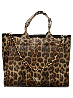 Best VICTORIO & LUCC Bolso shopper print leopardo Fay