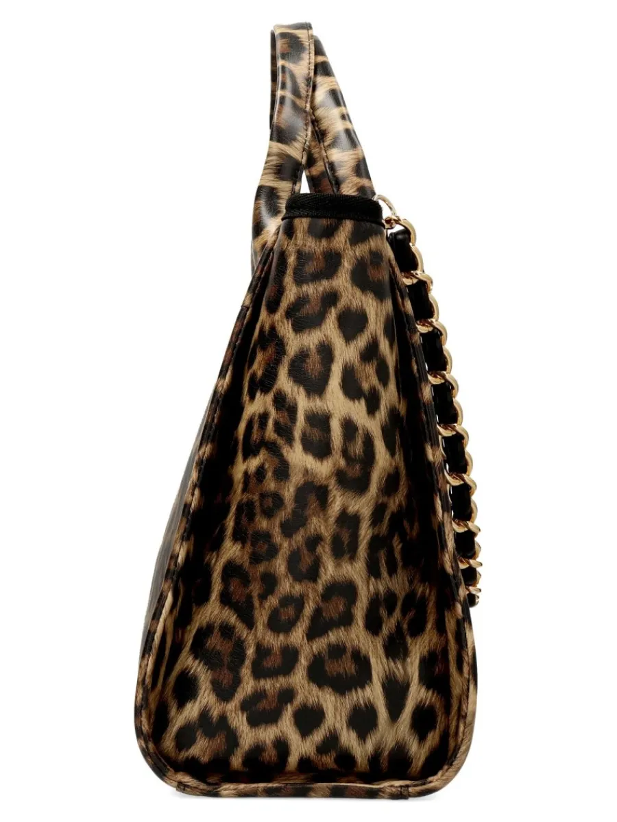 Best VICTORIO & LUCC Bolso shopper print leopardo Fay
