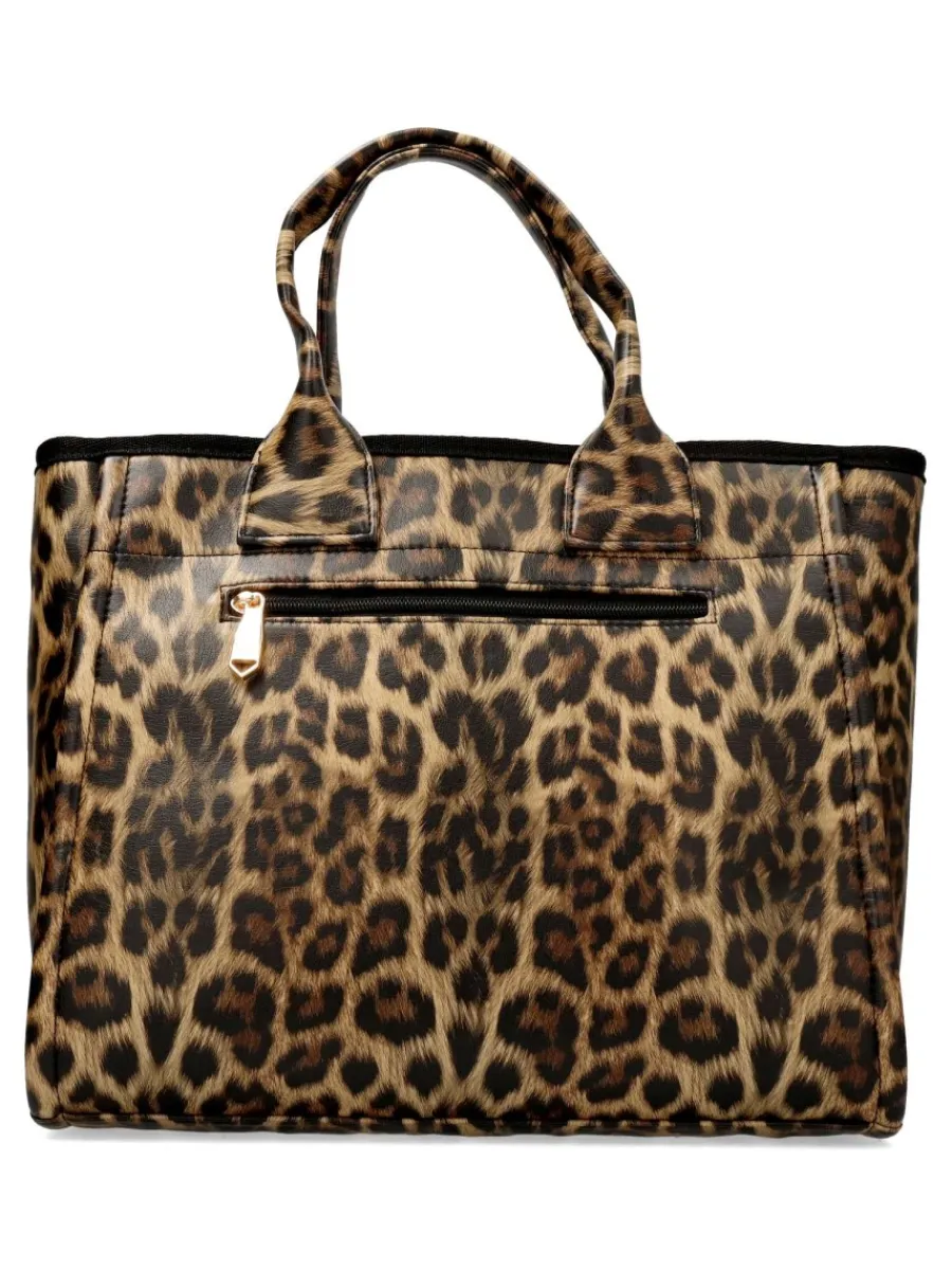 Best VICTORIO & LUCC Bolso shopper print leopardo Fay