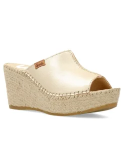 Clearance VIDORRETA Sandalia zueco cuña esparto mujer
