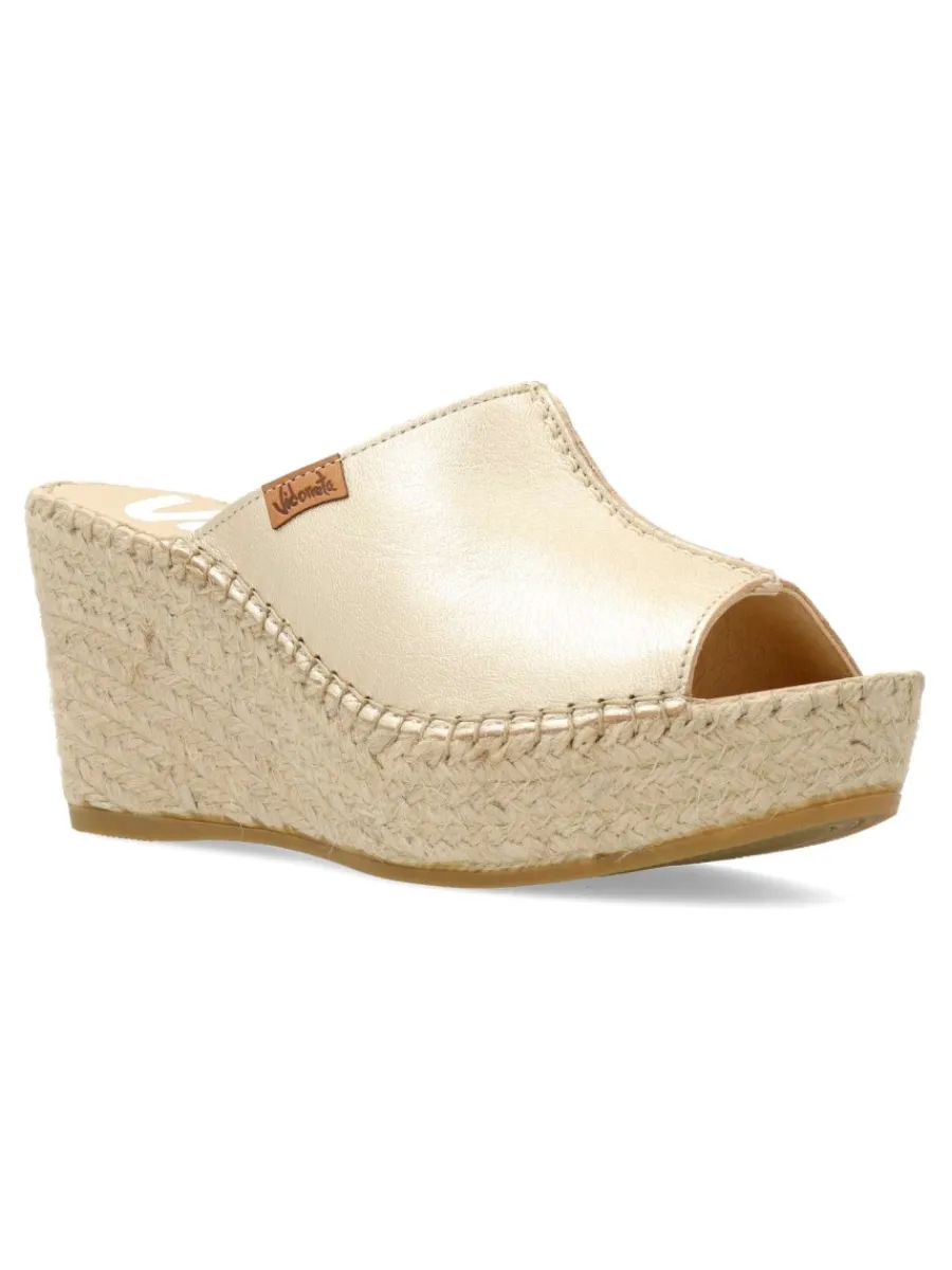 Clearance VIDORRETA Sandalia zueco cuña esparto mujer