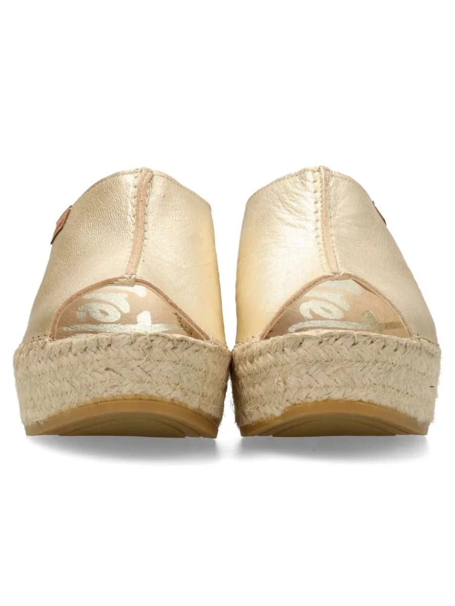 Clearance VIDORRETA Sandalia zueco cuña esparto mujer