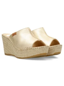 Clearance VIDORRETA Sandalia zueco cuña esparto mujer