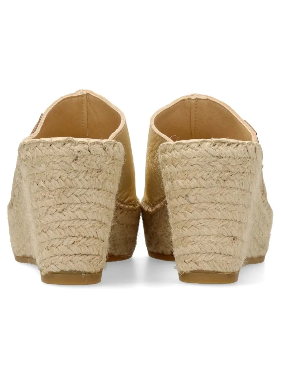 Clearance VIDORRETA Sandalia zueco cuña esparto mujer