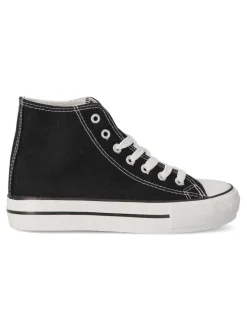 Outlet VVNN Bota sneakers casual mujer BOL ABX0262 NEGRO