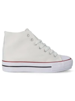 Discount VVNN Bota sneakers casual mujer BOL ABX0262 BLANCO