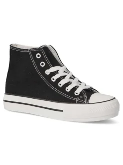 Outlet VVNN Bota sneakers casual mujer BOL ABX0262 NEGRO
