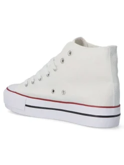Discount VVNN Bota sneakers casual mujer BOL ABX0262 BLANCO