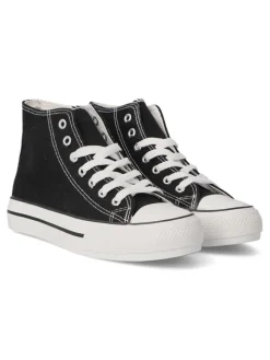 Outlet VVNN Bota sneakers casual mujer BOL ABX0262 NEGRO