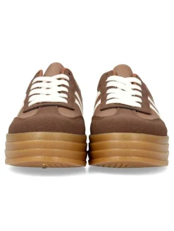 Fashion VVNN Deportiva tenis casual suela caramelo