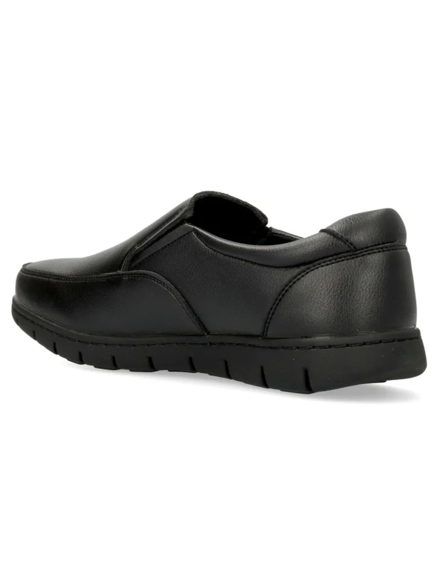 Best VVNN Mocasín de vestir confort negro