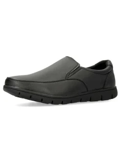 Best VVNN Mocasín de vestir confort negro