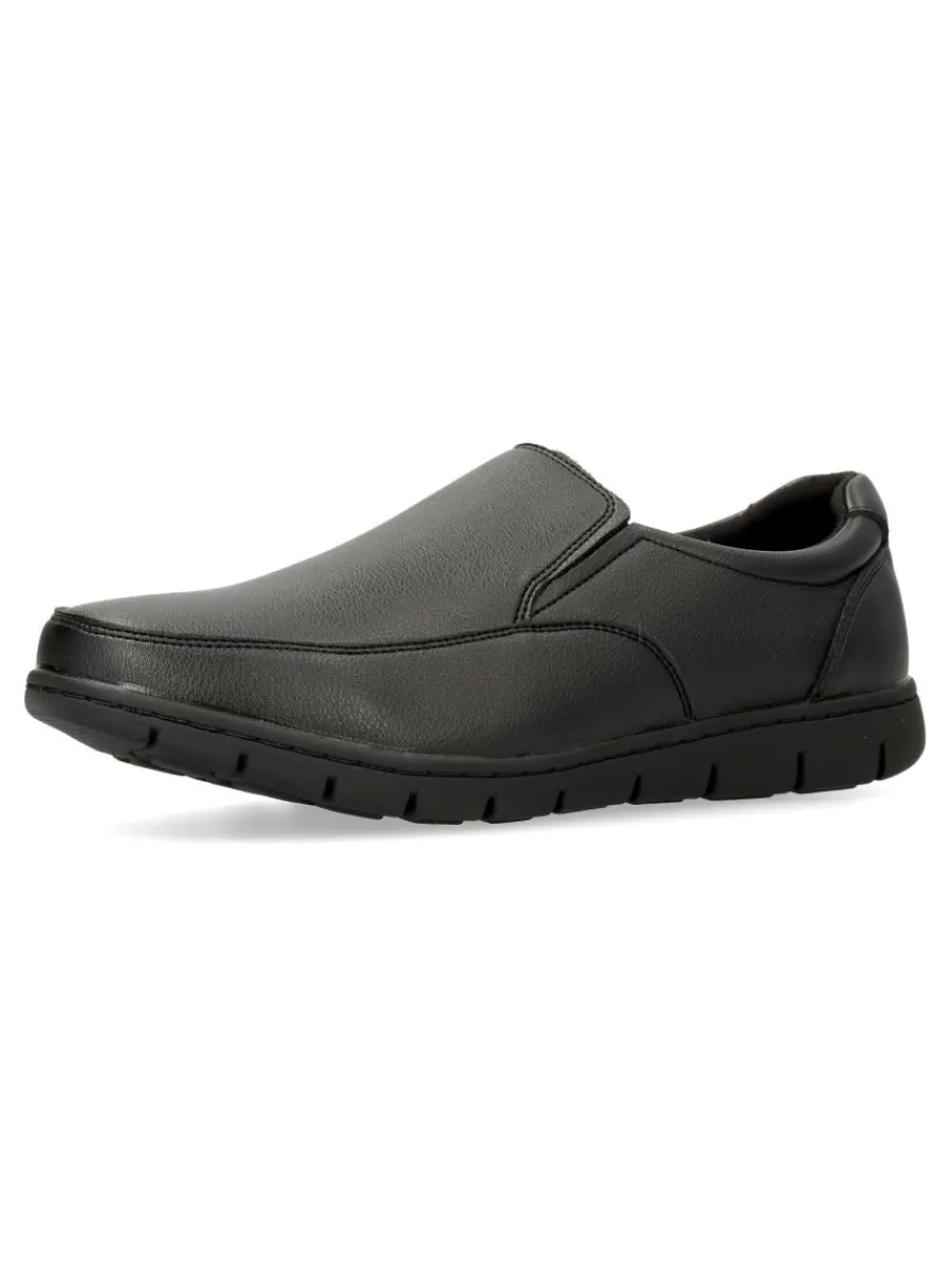 Best VVNN Mocasín de vestir confort negro