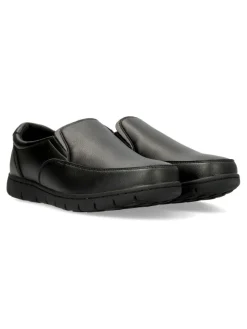 Best VVNN Mocasín de vestir confort negro
