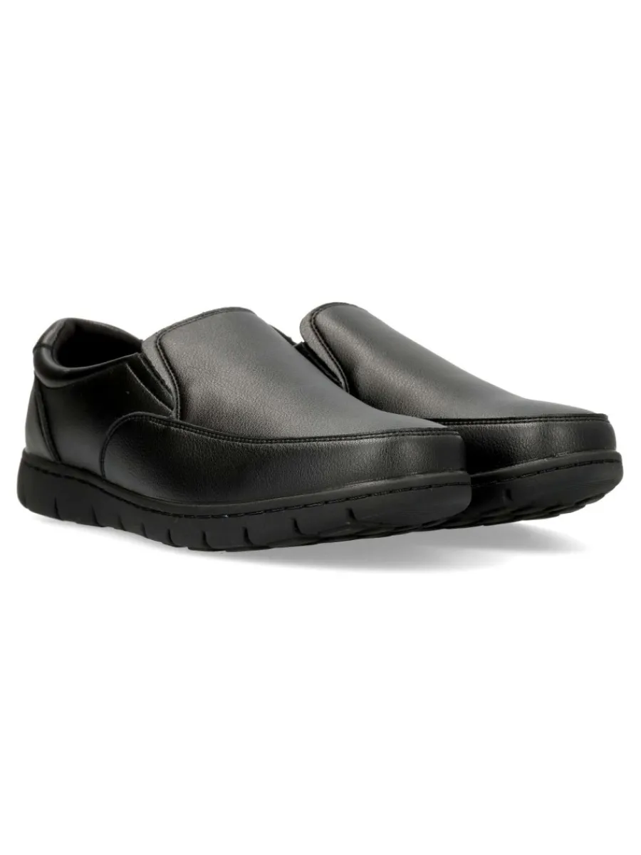 Best VVNN Mocasín de vestir confort negro