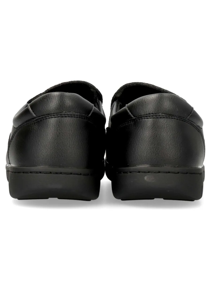 Best VVNN Mocasín de vestir confort negro