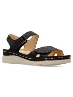 Outlet VVNN Sandalia confort cuña baja mujer