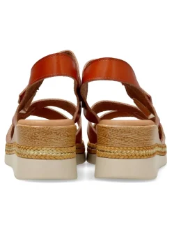 Clearance VVNN Sandalia confort cuña baja mujer