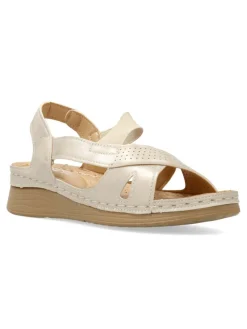 New VVNN Sandalia confort elástico mujer