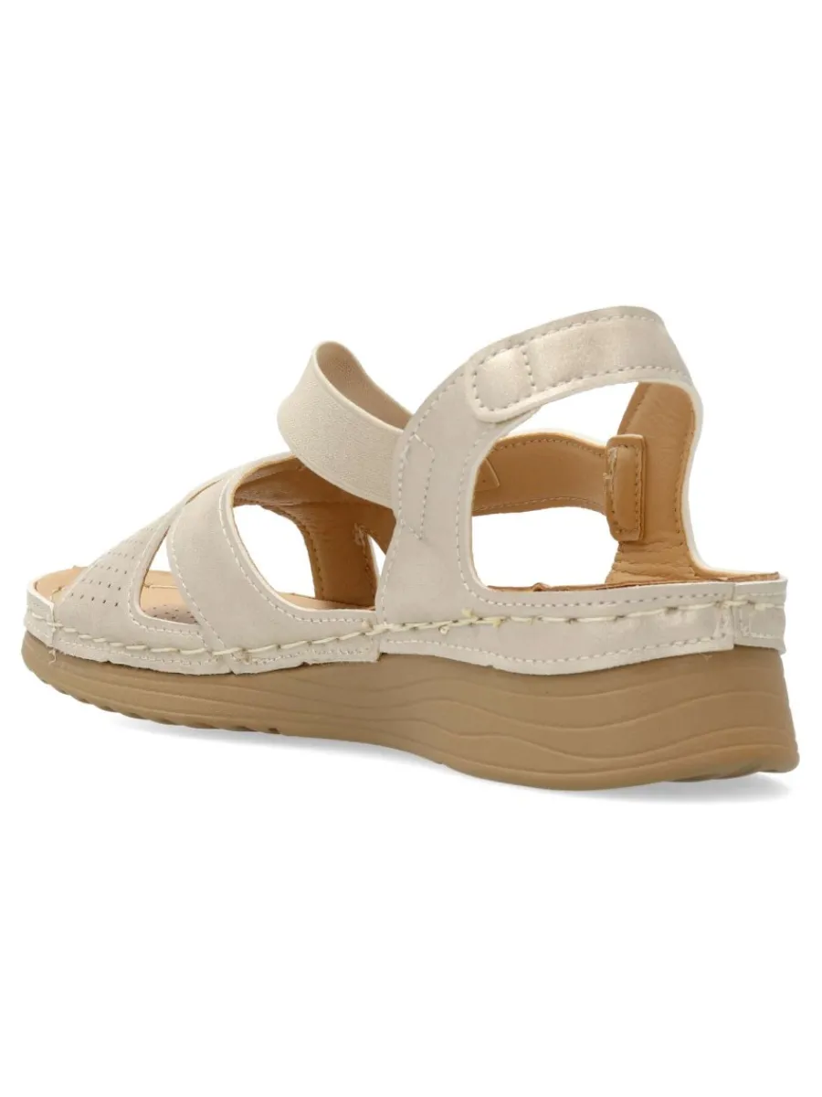 New VVNN Sandalia confort elástico mujer