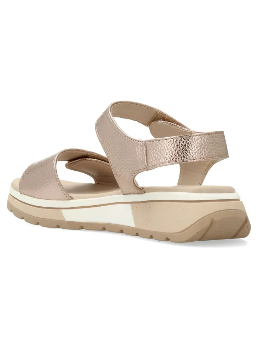Clearance VVNN Sandalia deportiva casual metalizada