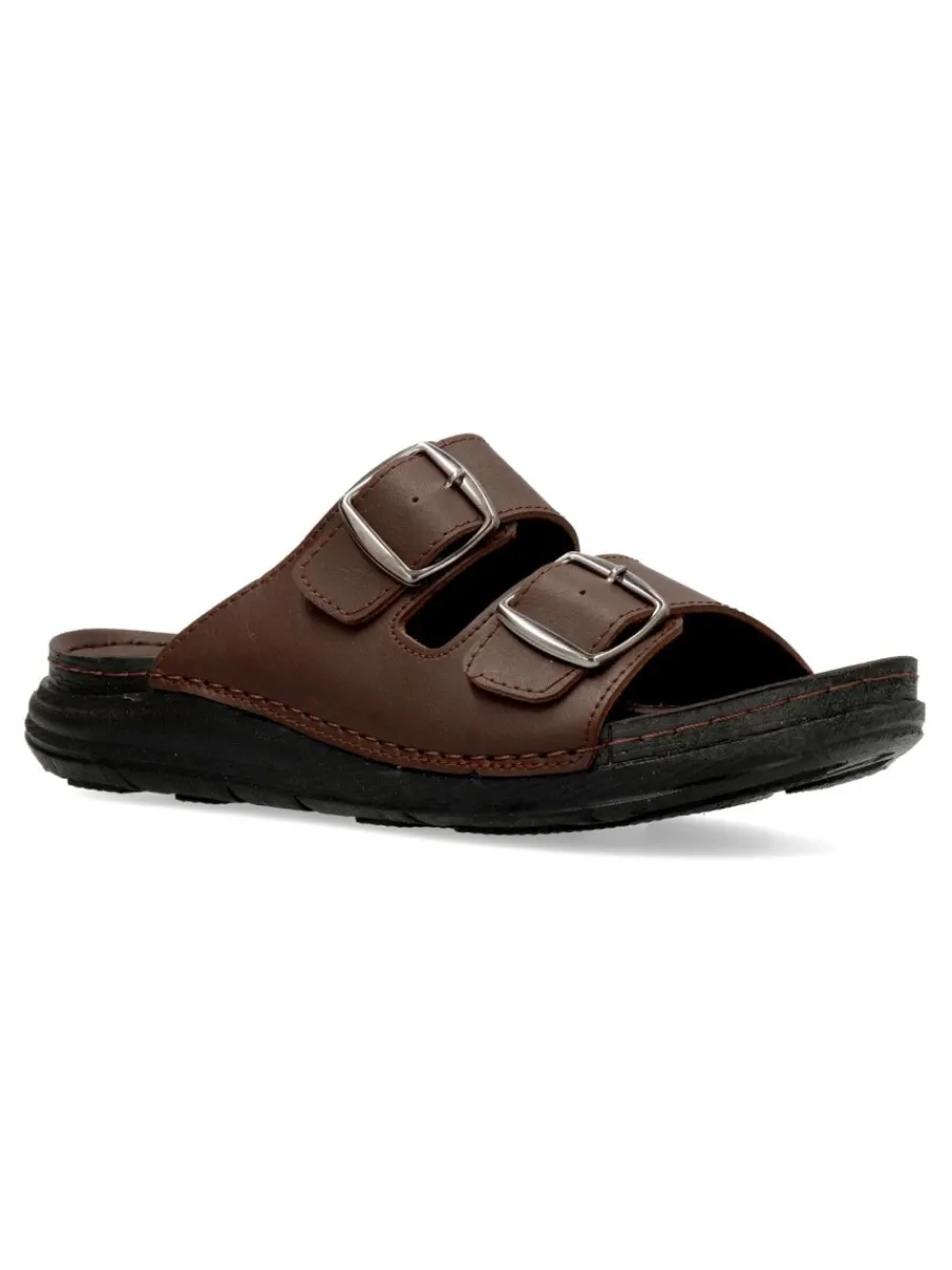 Clearance VVNN Sandalia hebillas confort hombre