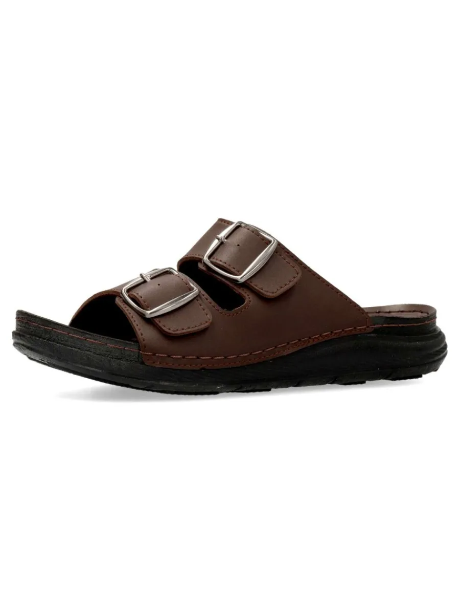 Clearance VVNN Sandalia hebillas confort hombre