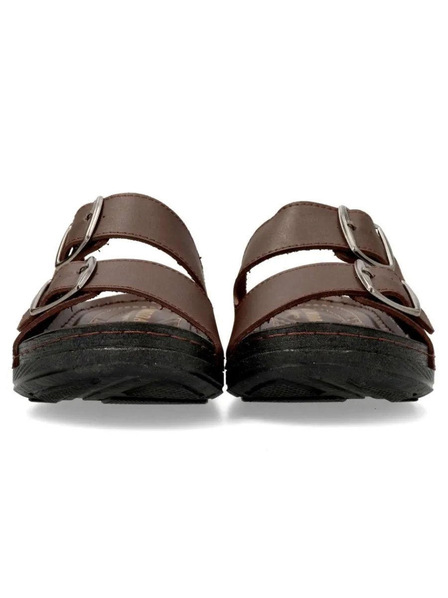 Clearance VVNN Sandalia hebillas confort hombre