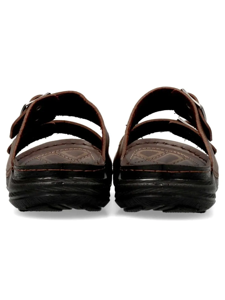 Clearance VVNN Sandalia hebillas confort hombre