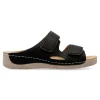 Best VVNN Sandalia negra confort mujer