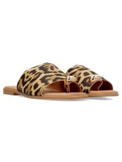 Clearance VVNN Sandalia pala estampado leopardo