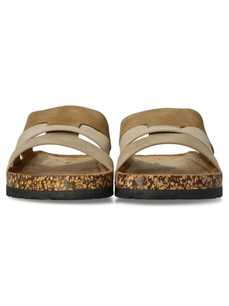 Outlet VVNN Sandalia plana pala tiras mujer