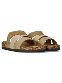 Outlet VVNN Sandalia plana pala tiras mujer