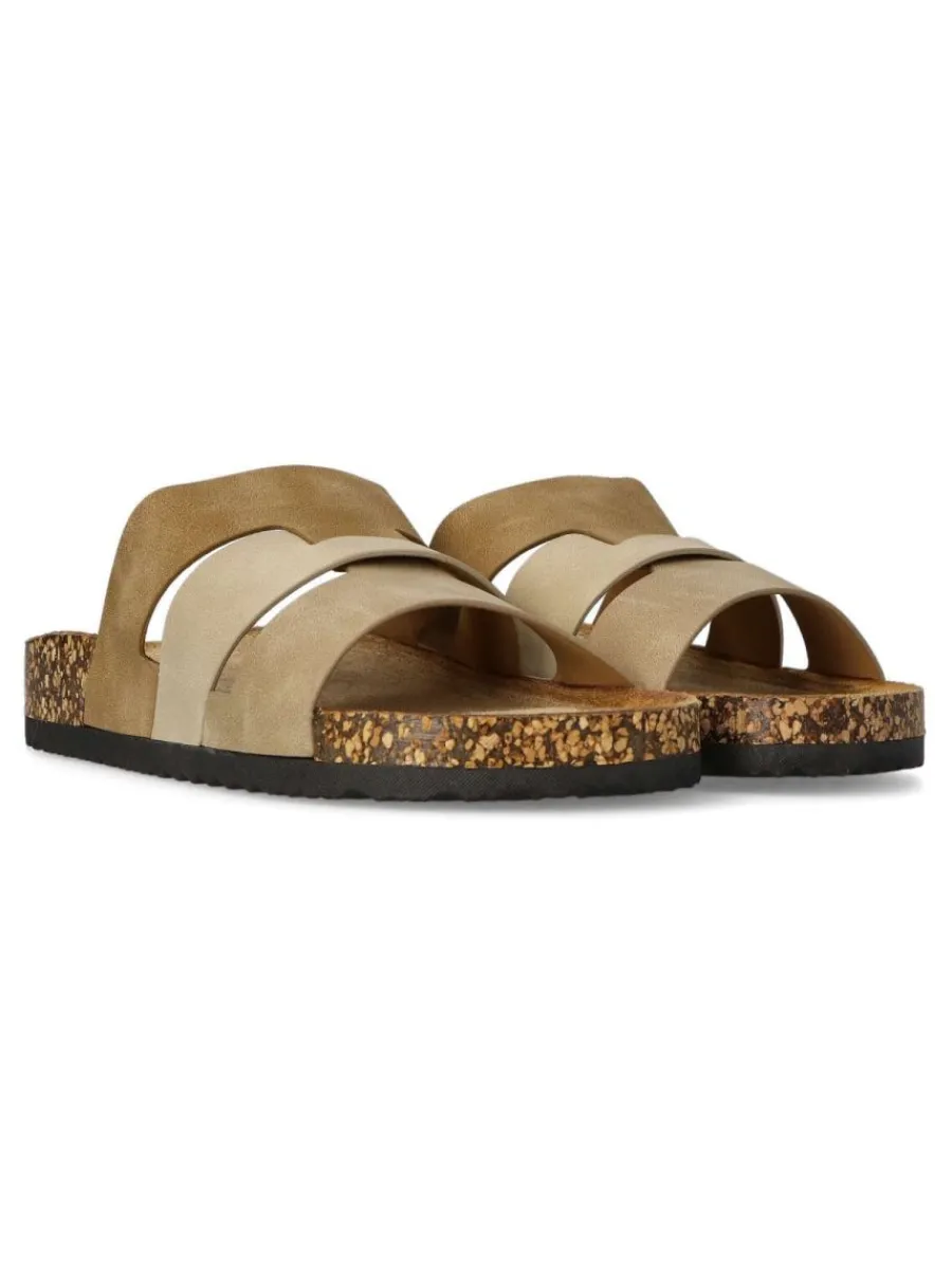 Outlet VVNN Sandalia plana pala tiras mujer
