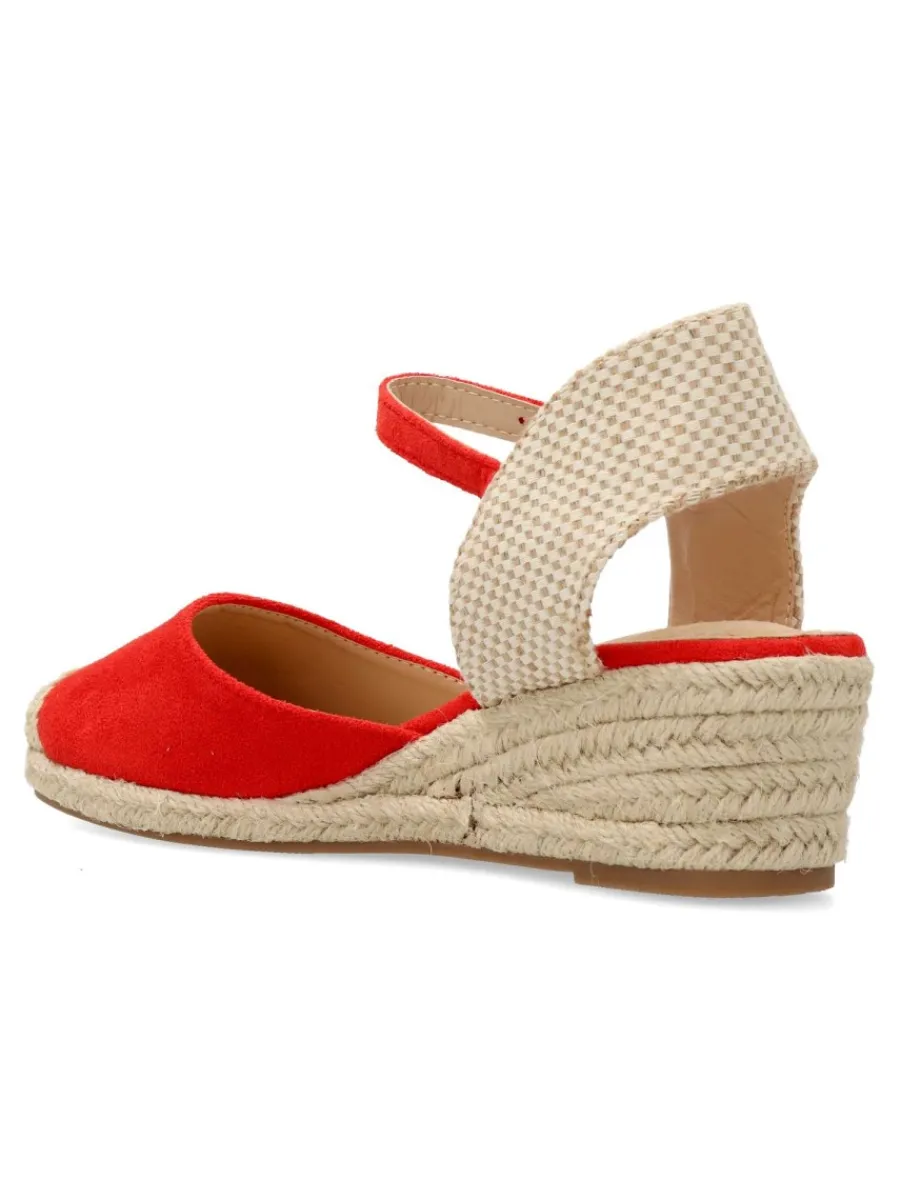 Discount VVNN Sandalia valenciana esparto mujer