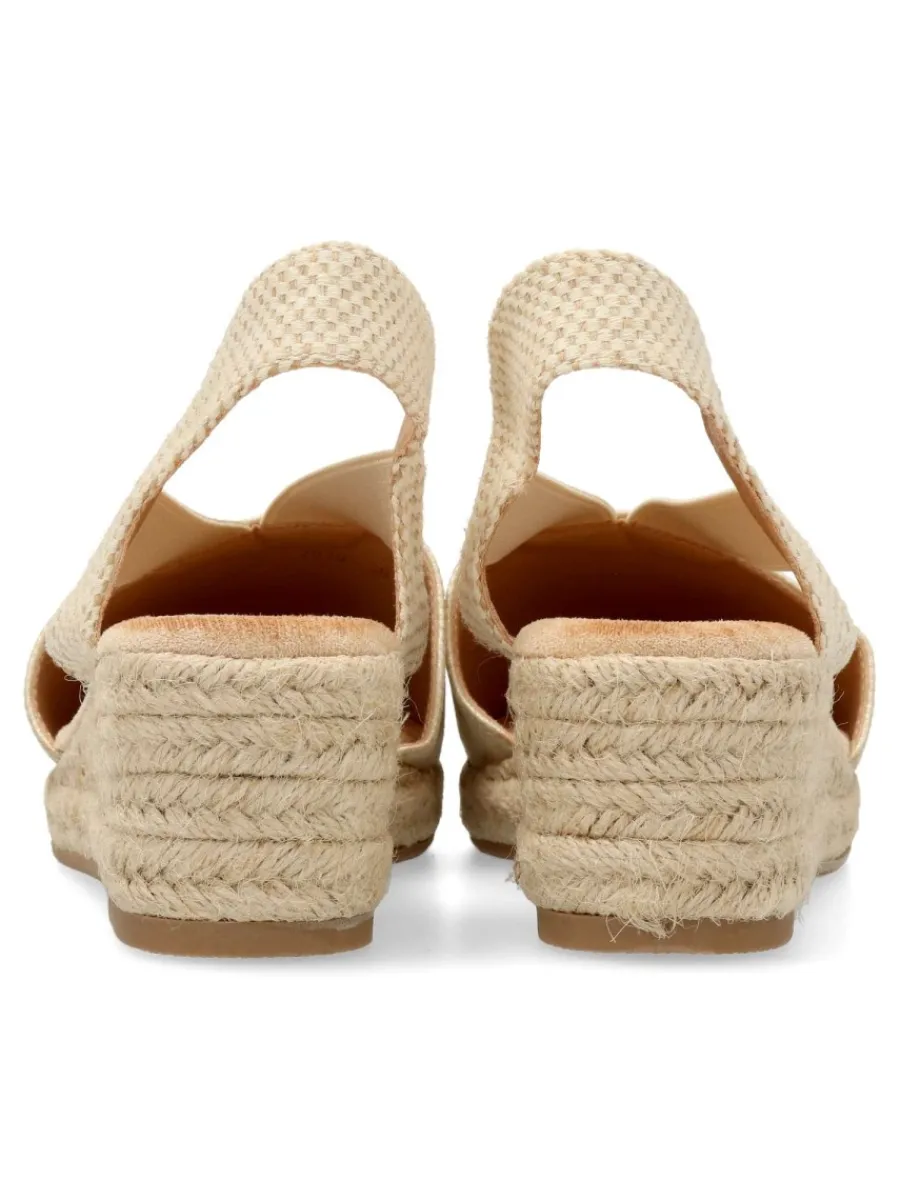 New VVNN Sandalia valenciana elásticos mujer