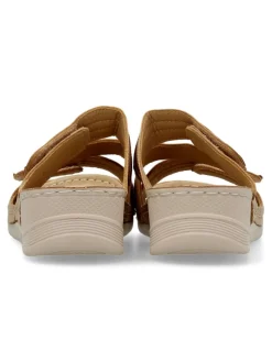 New VVNN Sandalia zueco confort cuña baja