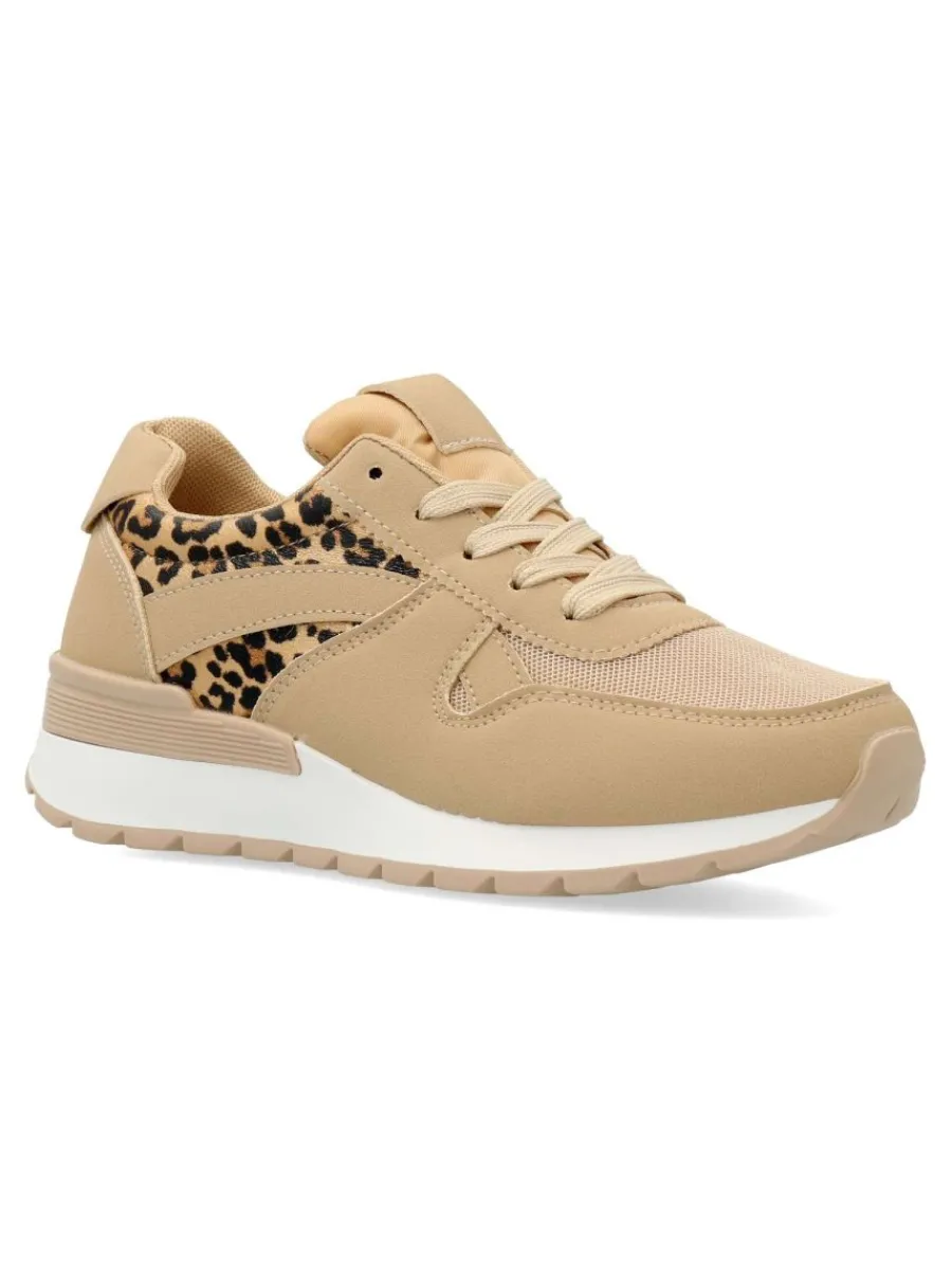Outlet VVNN Sneakers deportivo casual print leopardo