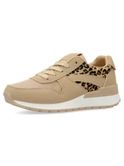 Outlet VVNN Sneakers deportivo casual print leopardo
