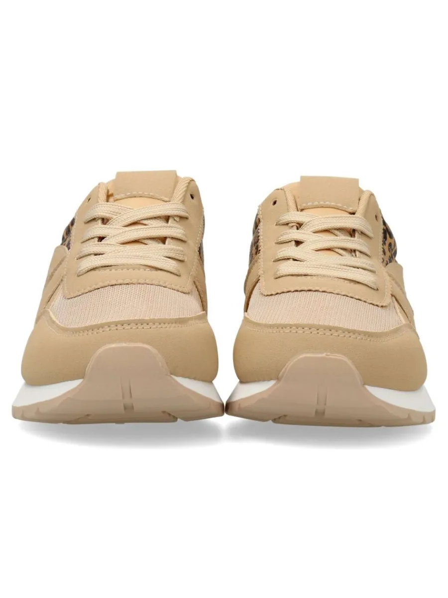 Outlet VVNN Sneakers deportivo casual print leopardo