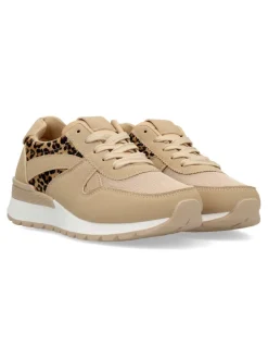 Outlet VVNN Sneakers deportivo casual print leopardo
