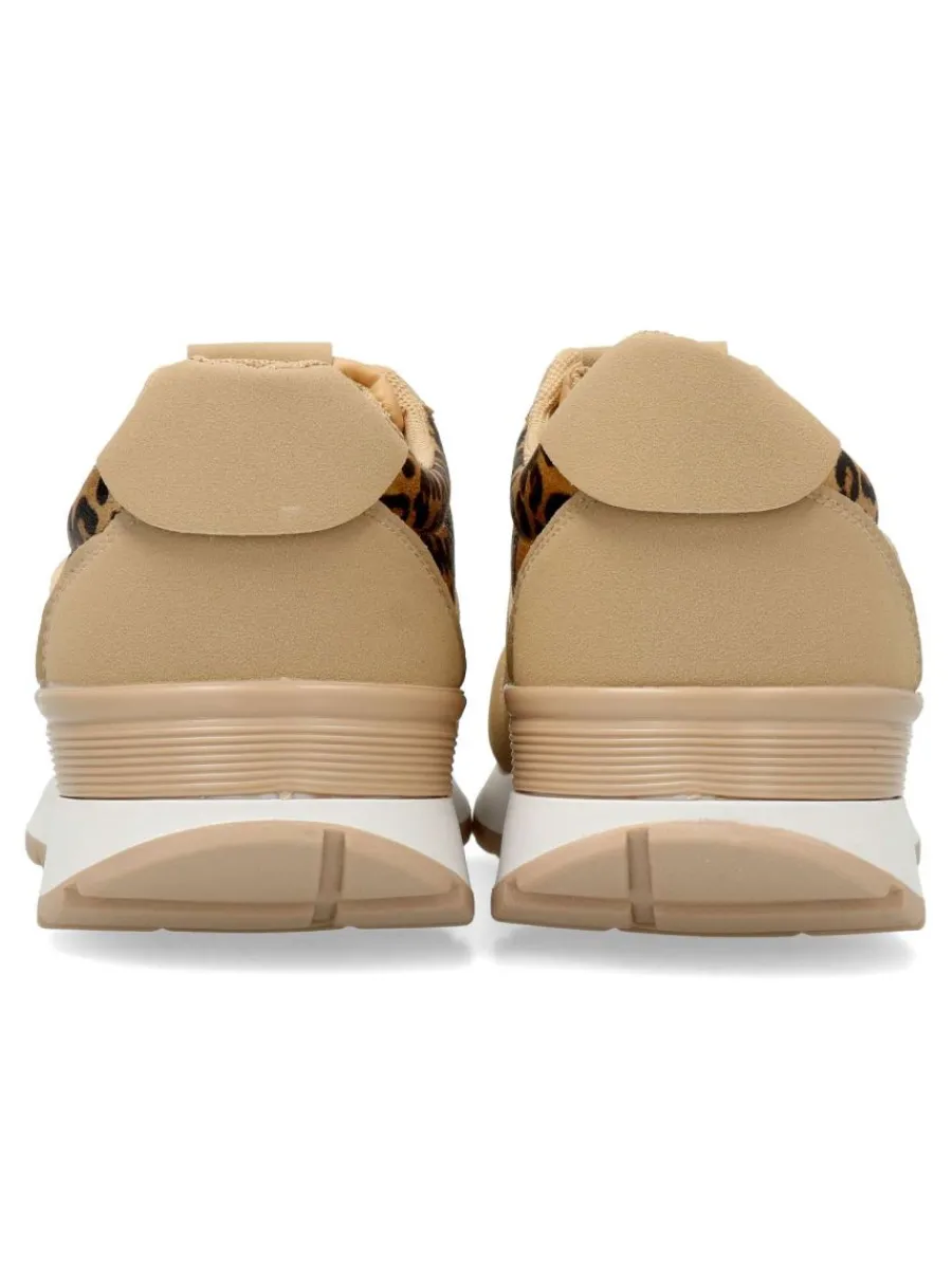 Outlet VVNN Sneakers deportivo casual print leopardo