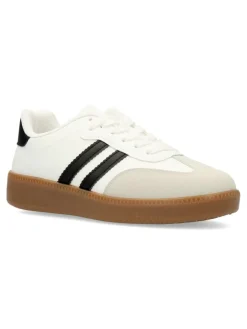 Outlet VVNN Tenis deportivo casual sport blanco y negro