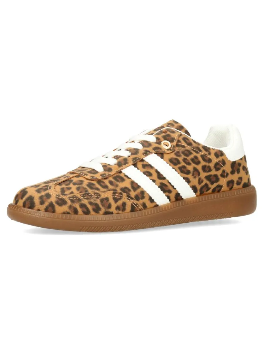 Hot VVNN Tenis deportivo casual print leopardo