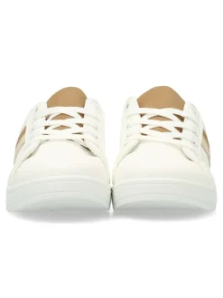 Online VVNN Tenis deportivo casual blanco camel