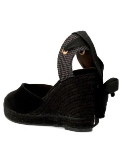 Discount VVNN Valenciana alpargata cintas yute negro
