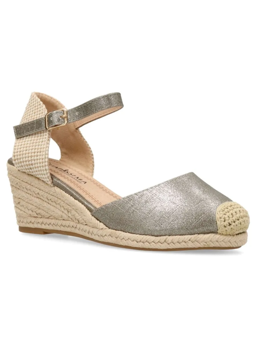 Discount VVNN Valenciana brillo cuña media mujer
