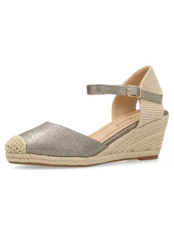 Discount VVNN Valenciana brillo cuña media mujer